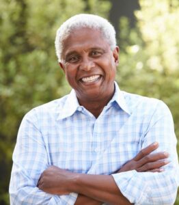 patient received dental implants in Mt Vernon VA